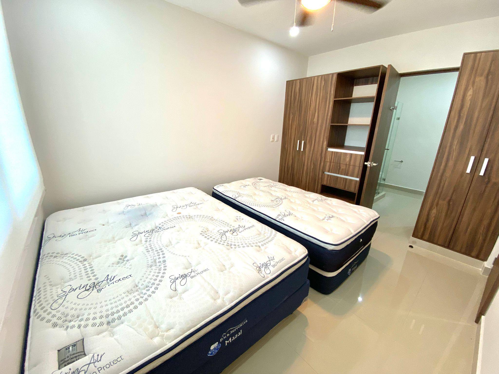 Departamento en Venta en H2O Aqua Residencial Cancún | 2 Recámaras con Terraza Privada