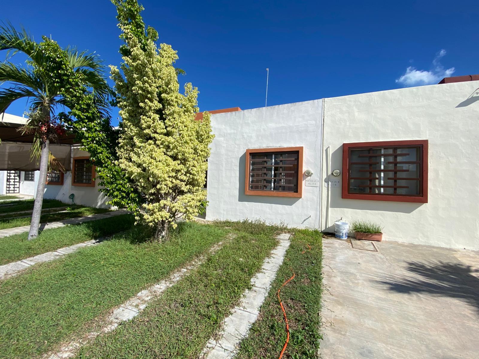Casa de 1 Nivel en Renta en Delicias del Sur 1, Cancún – 2 Recámaras, Alberca y Seguridad 24/7