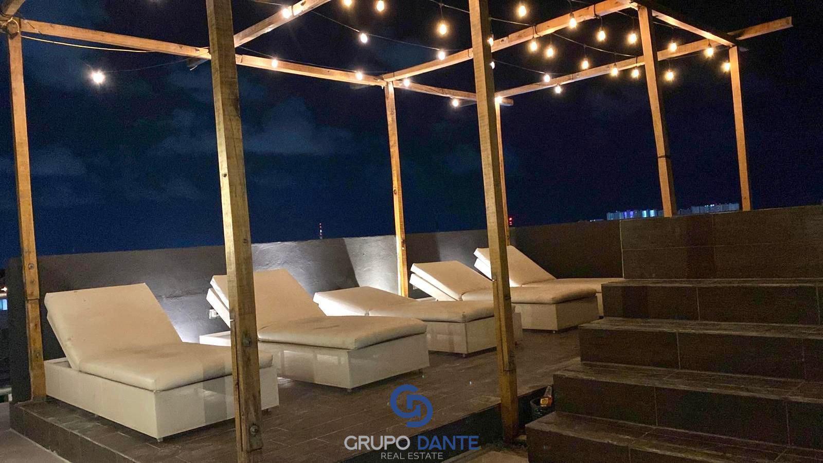 Condo Equipado en Renta en SM 503 Cancún – 1 Recámara con Albercas, Rooftop y Servicios Incluidos
