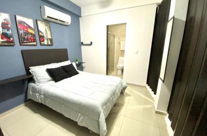 Condo Equipado en Renta en SM 503 Cancún – 1 Recámara con Albercas, Rooftop y Servicios Incluidos