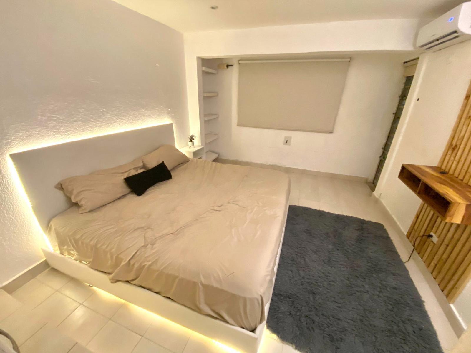 Departamento Amueblado en Renta en SM 50 Cancún – 1 Recámara con Servicios Incluidos
