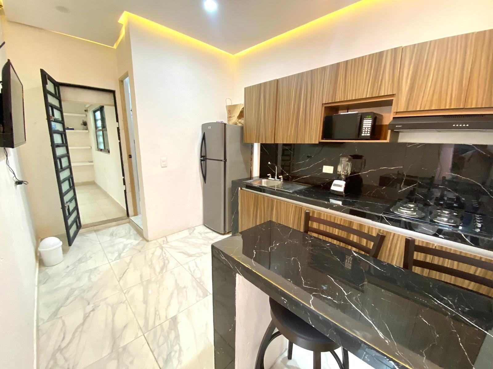 Departamento Amueblado en Renta en SM 50 Cancún – 1 Recámara con Servicios Incluidos