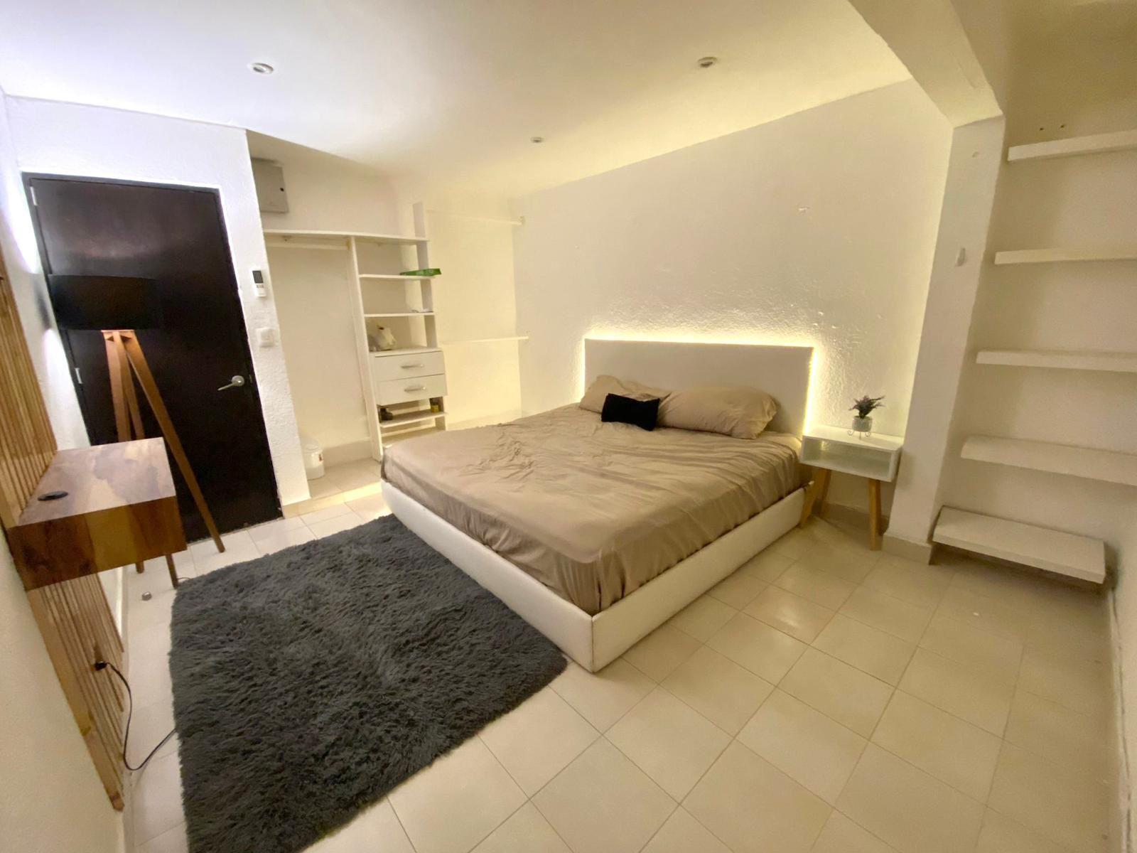 Departamento Amueblado en Renta en SM 50 Cancún – 1 Recámara con Servicios Incluidos