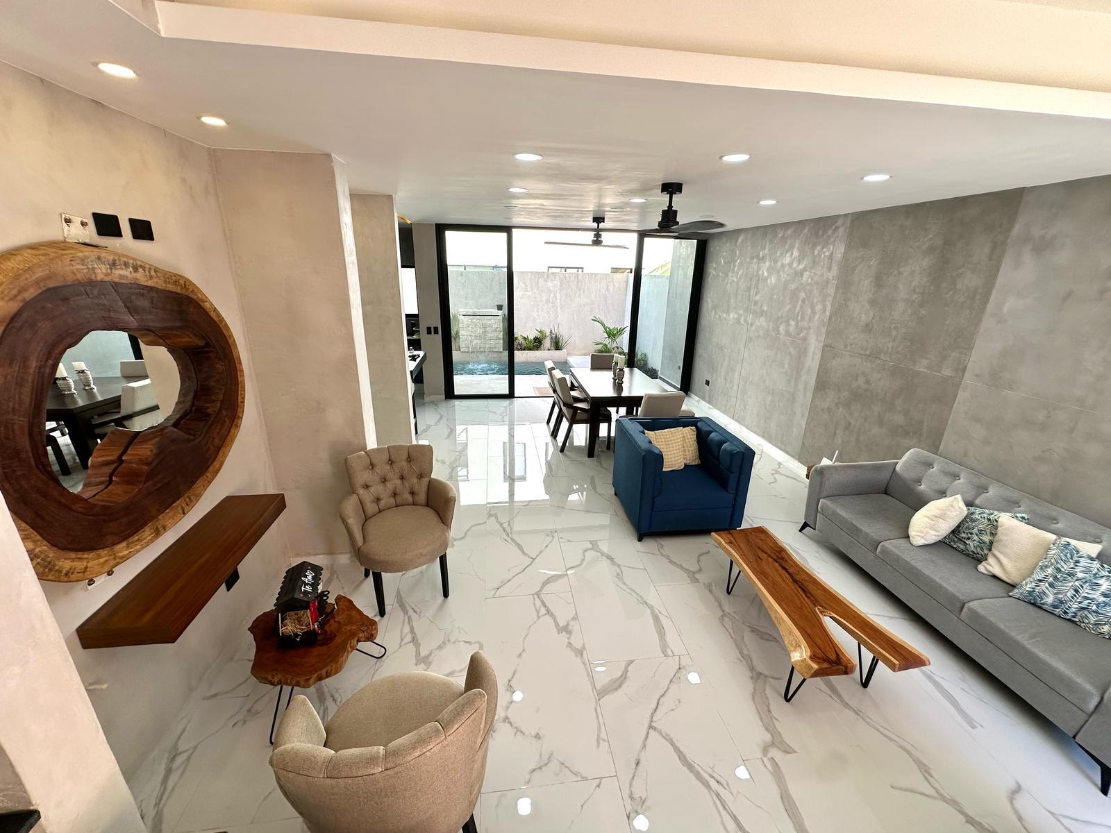 Casa Naturalista de 3 Recámaras con Alberca Privada en Residencial Río